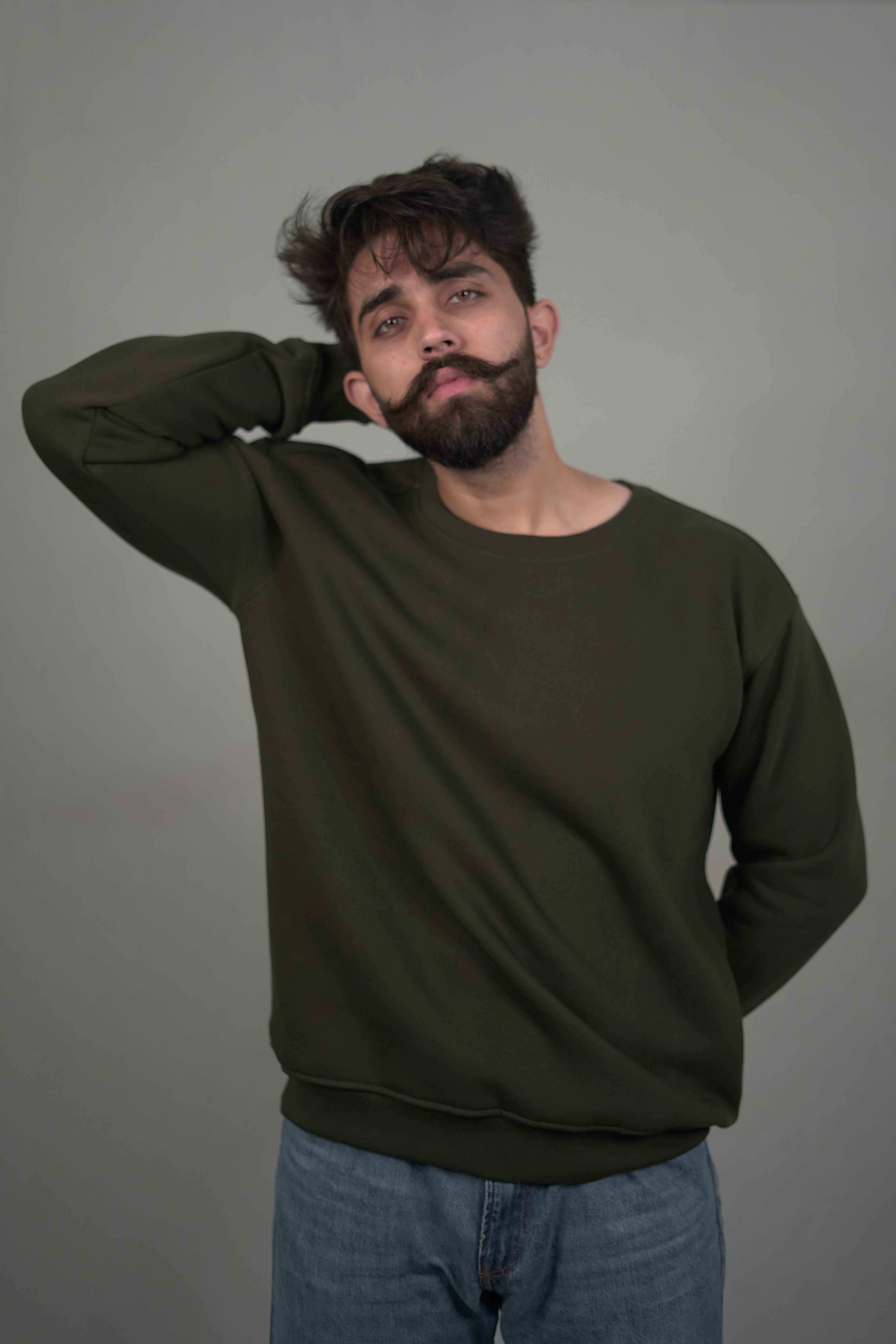Crocodile Oversized Sweatshirt
