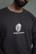 Silence is a weapon Oversized Sweatshirt