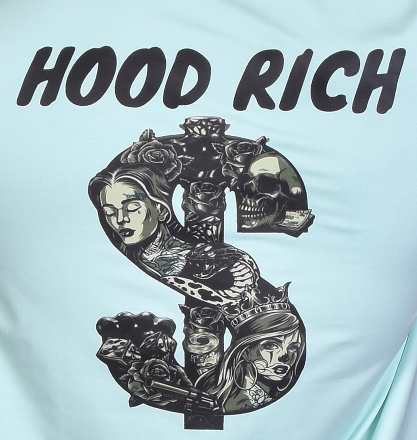 Hood Rich Oversized T-shirt