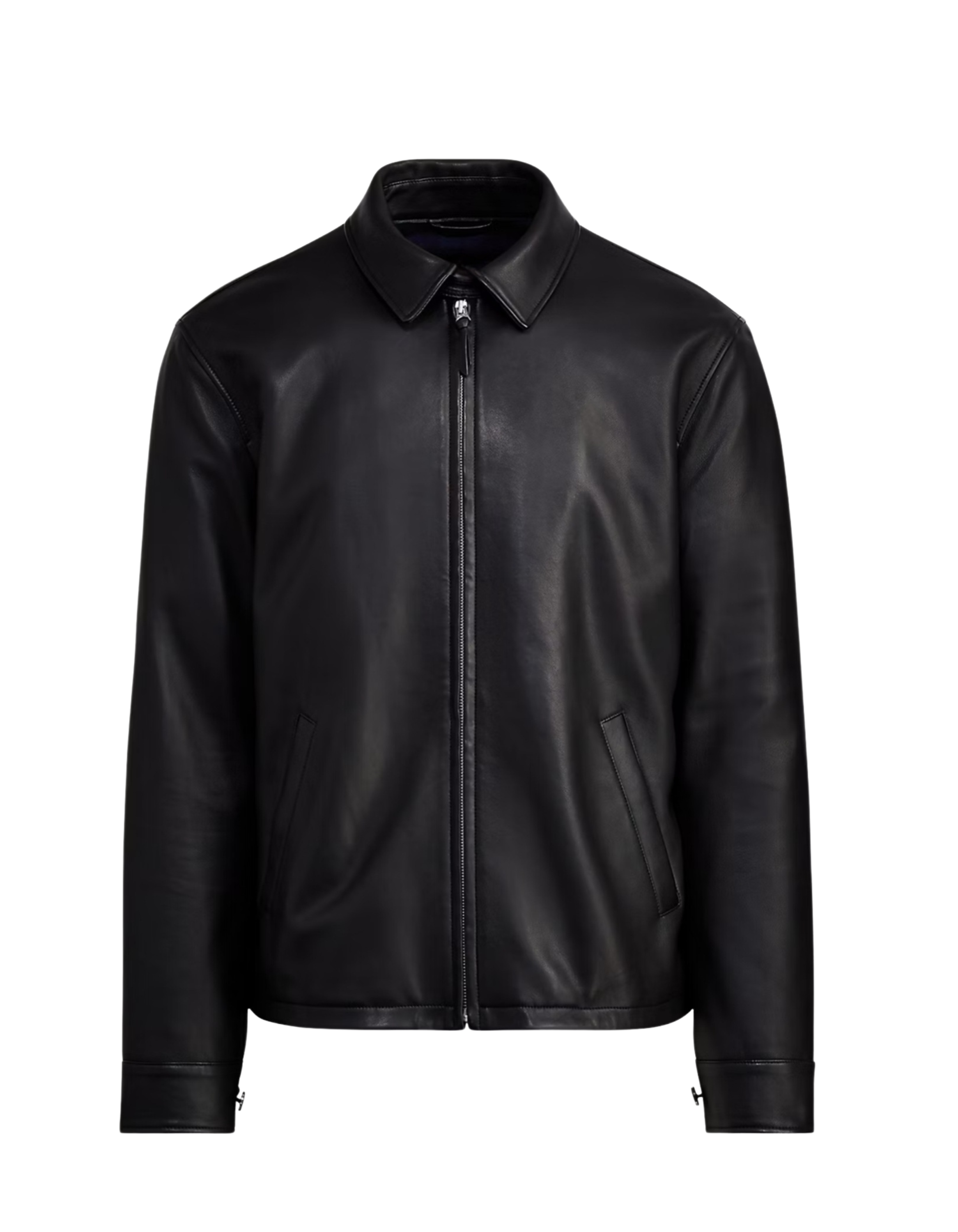BLACK LEATHER JACKET
