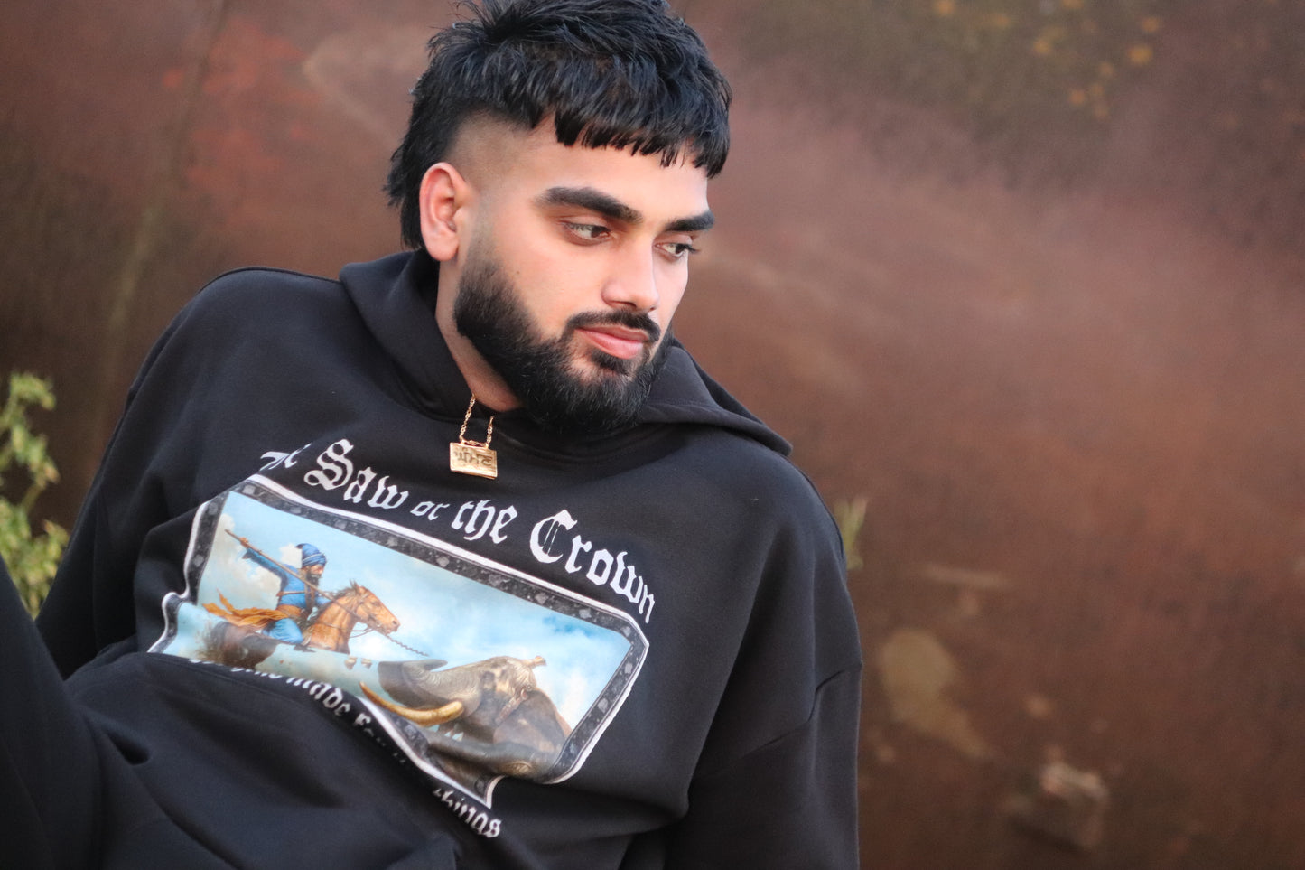 COURAGE OVERSIZED HOODIE