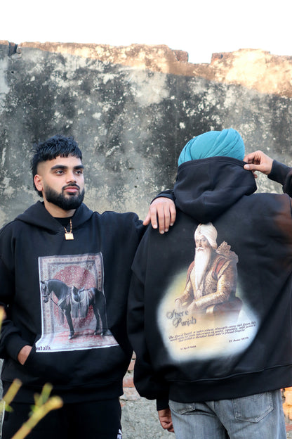 ROYAL HORSE OVERSIZED HOODIE