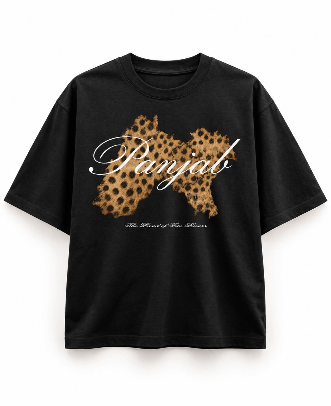 LEOPARD OVERSIZED T-SHIRT