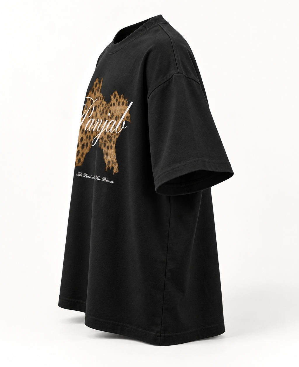 LEOPARD OVERSIZED T-SHIRT
