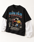 CULTURE ATTACHED SLEEVE T-SHIRT