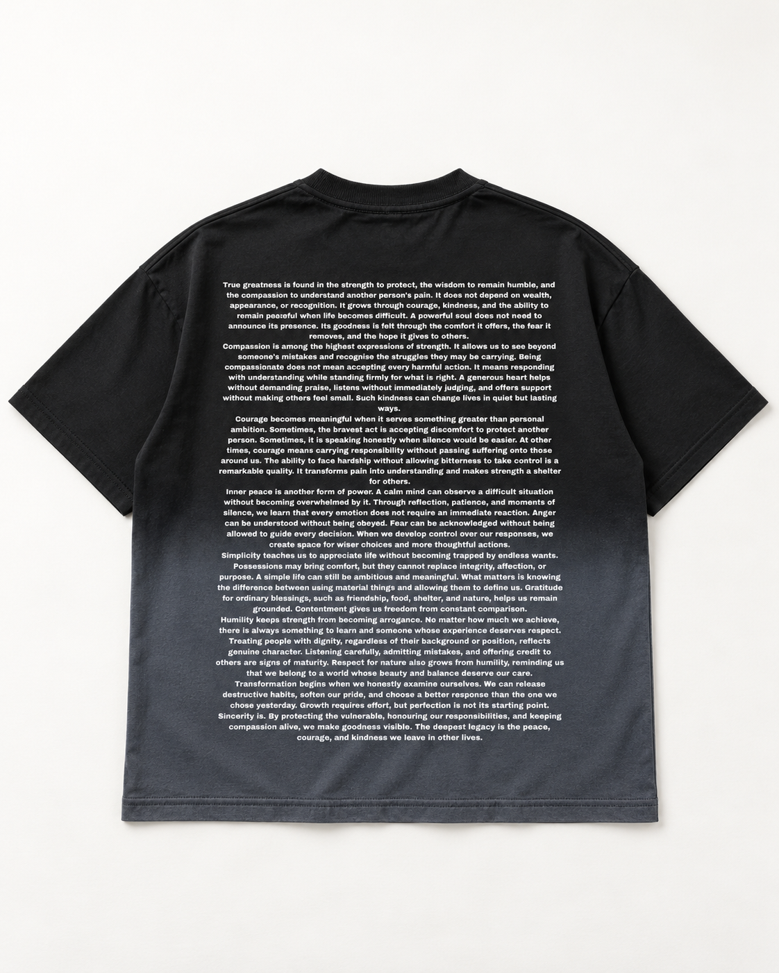 LORD OMBREWASH BOXYFIT TSHIRT