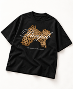 LEOPARD OVERSIZED T-SHIRT