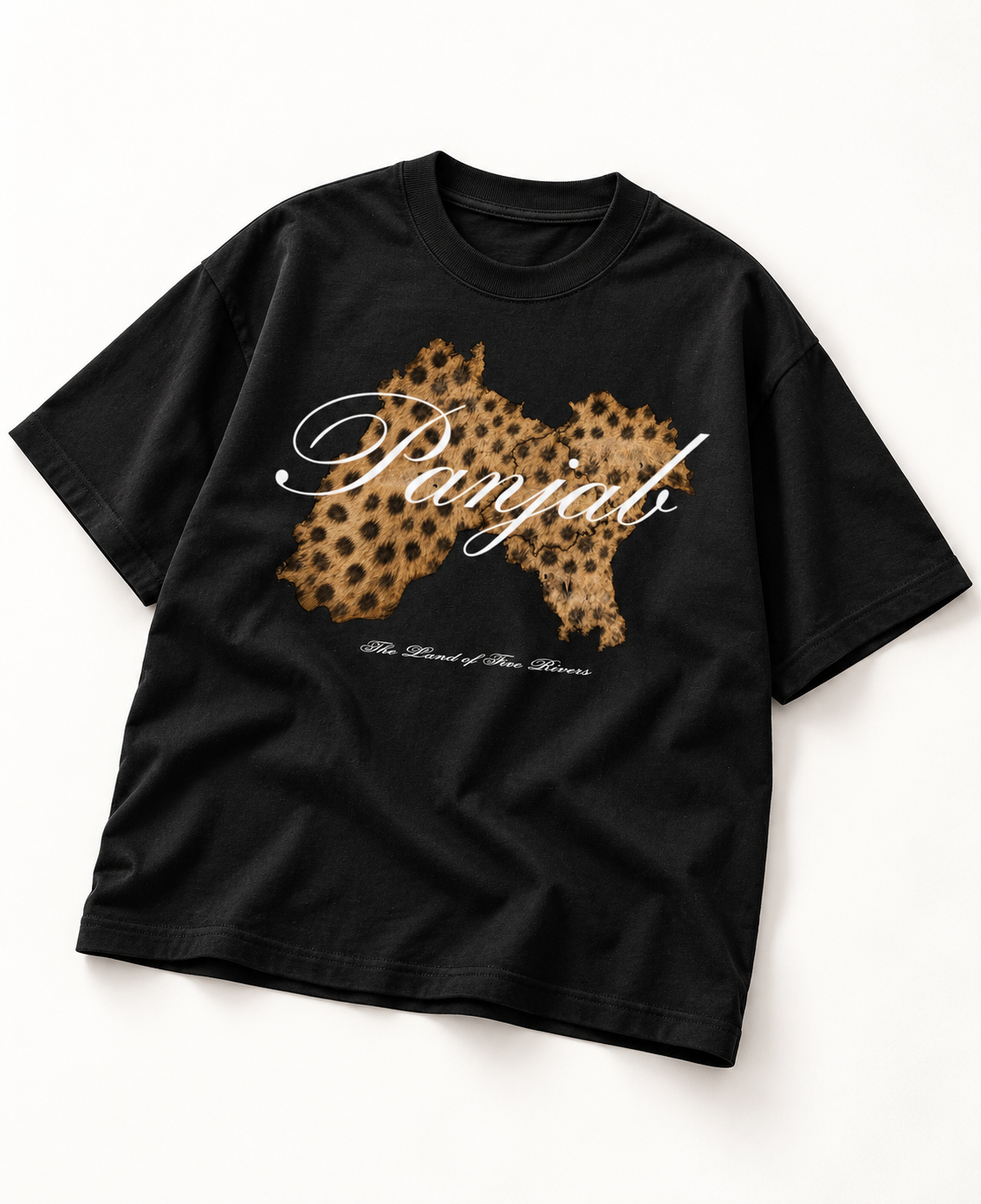 LEOPARD OVERSIZED T-SHIRT