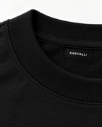 LEOPARD ATTACHED SLEEVE T-SHIRT