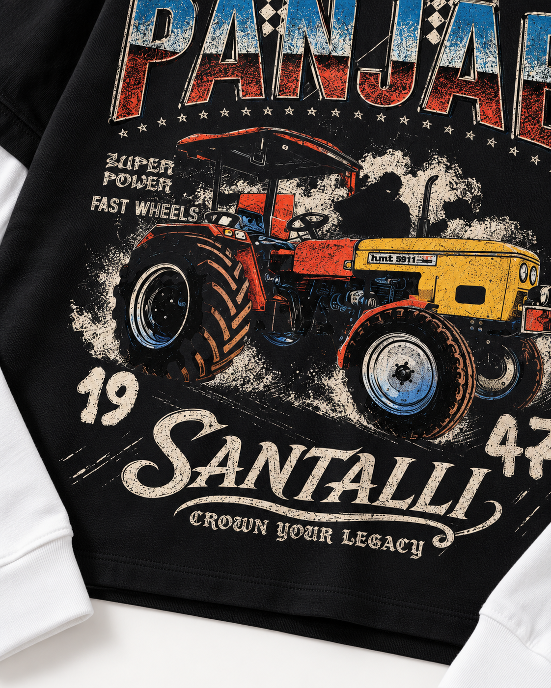 CULTURE ATTACHED SLEEVE T-SHIRT
