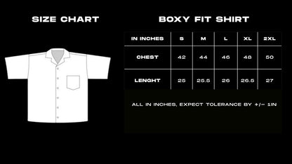 TIGER OXFORD BOXYFIT SHIRT