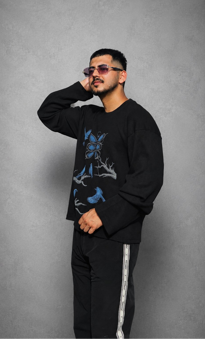 HEAVEN WAFFLE OVERSIZED T-SHIRT