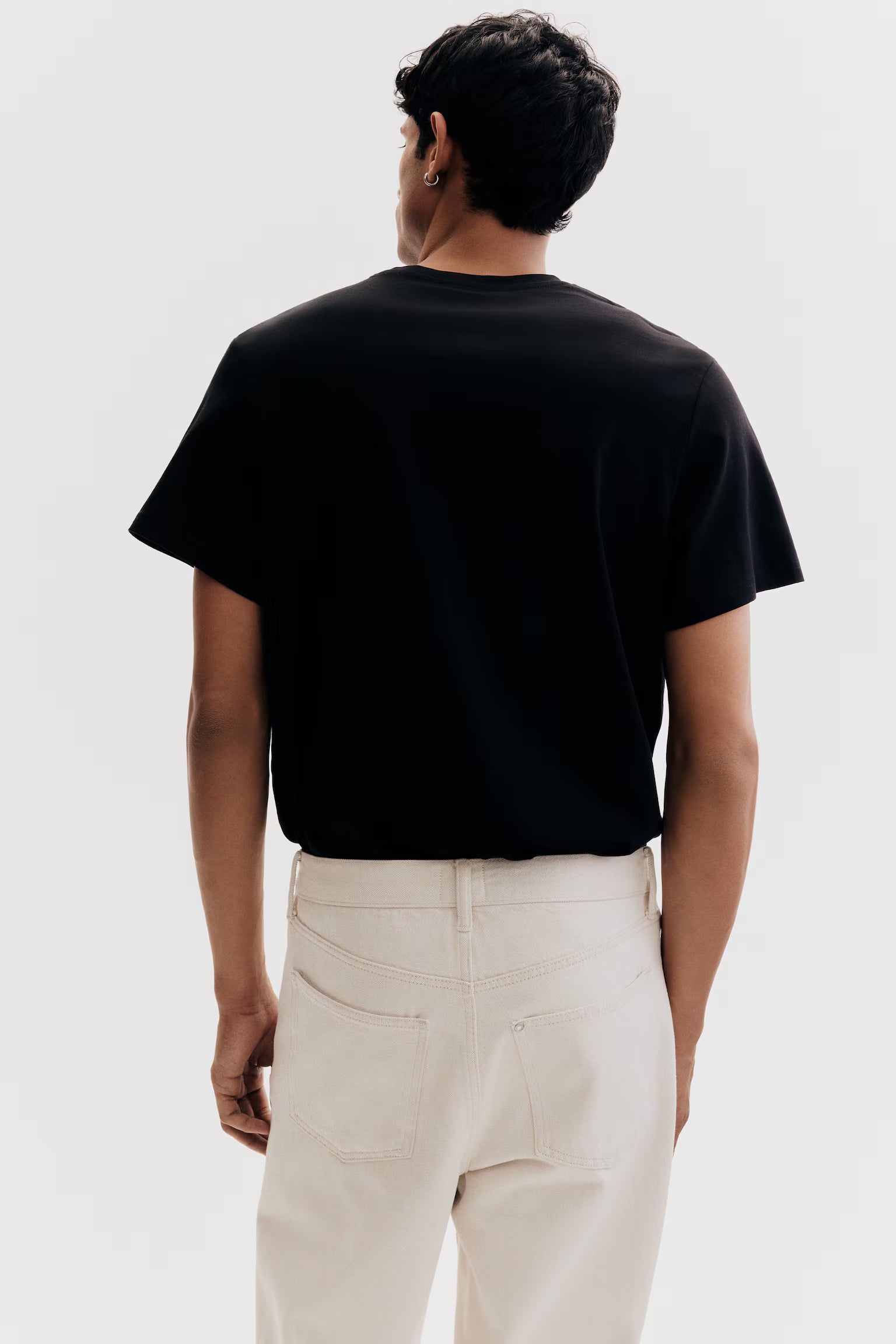 3-PACK BLACK REGULAR FIT T-SHIRT