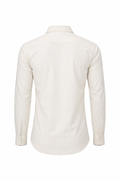 STRETCH OFF-WHITE SHIRT