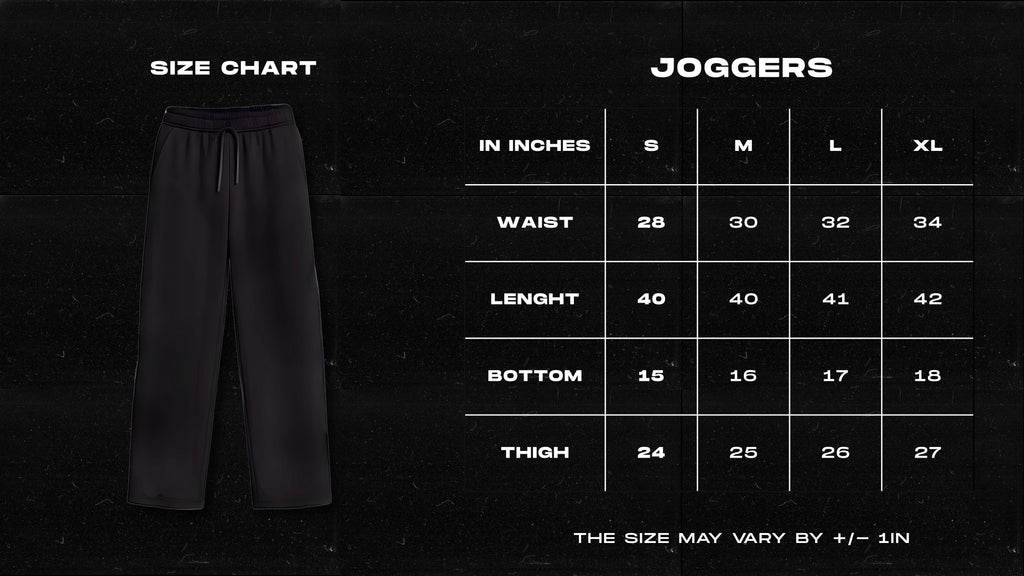 BLACK BAGGY FIT UNISEX TRACK PANT