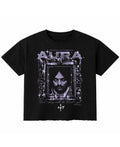 Black Boxy Fit T-shirt Front Design
