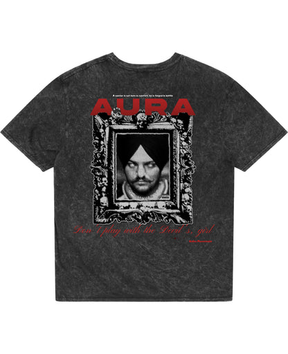 Acidwash Oversized T-shirt Back Design