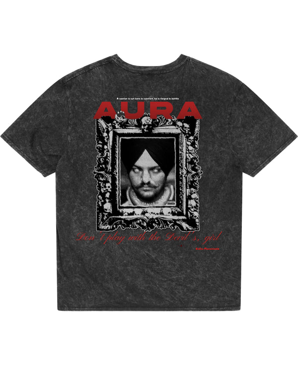 Acidwash Oversized T-shirt Back Design