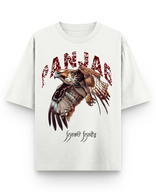 Off White Oversized T-shirt Front Design