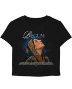Black Baby Tee Front Design