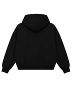 Black Boxy Hoodie Back Design