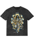 Acidwash Oversized T-shirt Front Design
