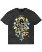 Acidwash Oversized T-shirt Front Design