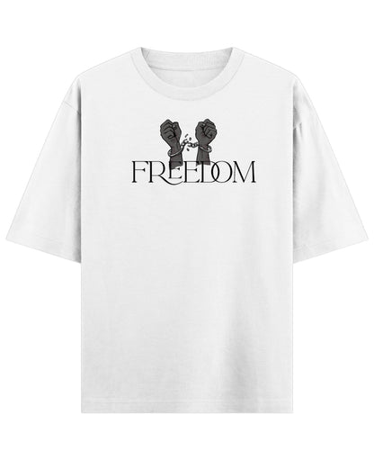 White Oversized T-shirt Front Design