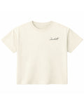 Off White Boxy Fit T-shirt Front Design