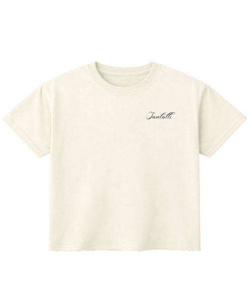 Off White Boxy Fit T-shirt Front Design