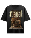Black Oversized T-shirt Front Design