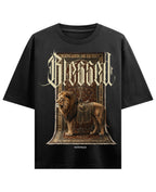 Black Oversized T-shirt Front Design