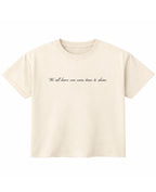 Off White Boxy Fit T-shirt Front Design