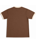 Mousse & Cream Ringer tee Back Design