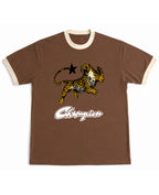 Mousse & Cream Ringer tee Front Design