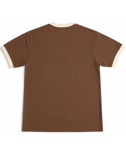 Mousse & Cream Ringer tee Back Design