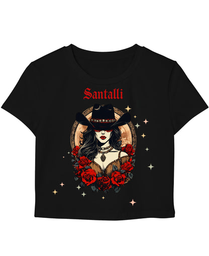 Black Baby Tee Front Design
