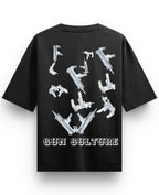 Black Oversized T-shirt Back Design
