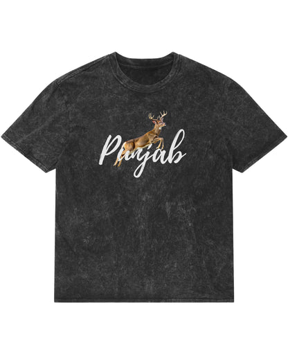Acidwash Oversized T-shirt Front Design
