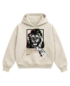 Cream Boxy Hoodie Front Design