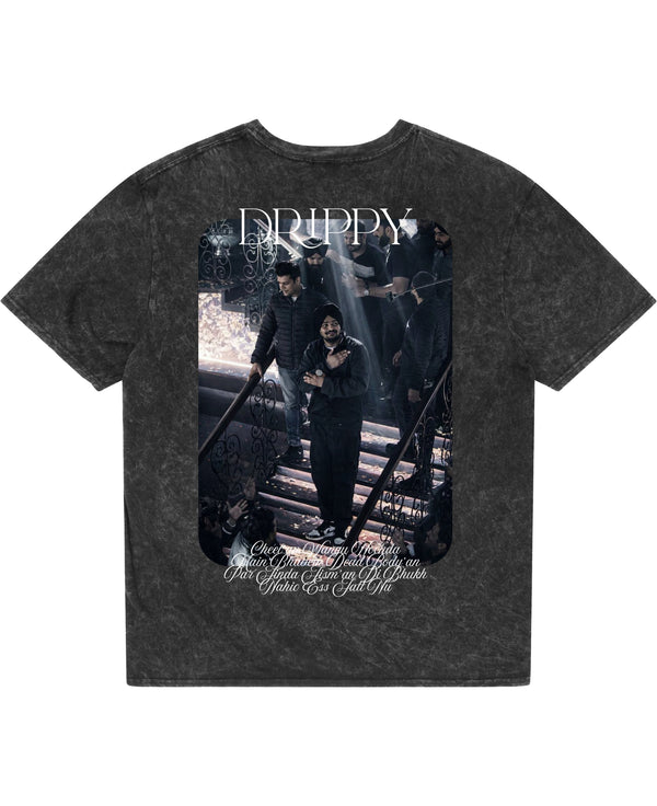 Acidwash Oversized T-shirt Back Design