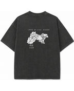 Vintage Fade Wash Oversized T-shirt Back Design