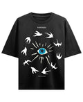 Black Oversized T-shirt Front Design