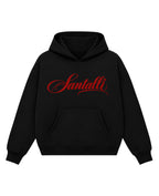 Black Boxy Hoodie Front Design