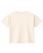 Off White Boxy Fit T-shirt Back Design