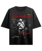 Black Oversized T-shirt Front Design