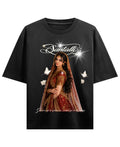 Black Oversized T-shirt Front Design
