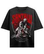 Black Oversized T-shirt Front Design