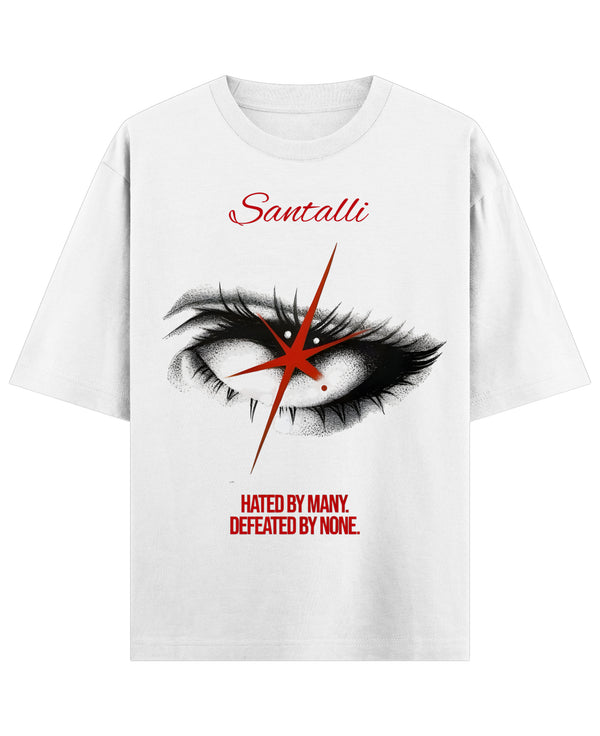 White Oversized T-shirt Front Design