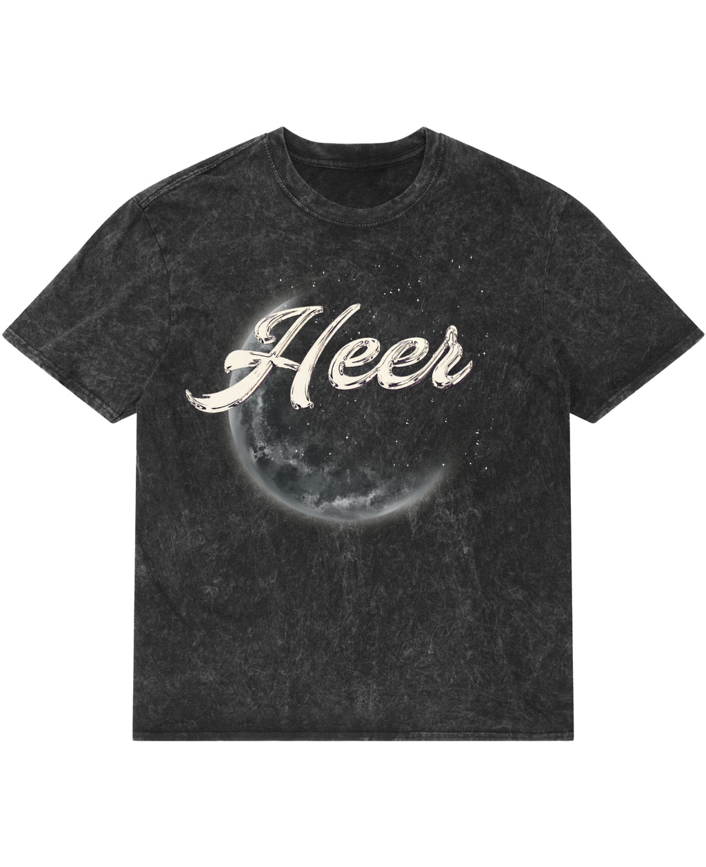 Acidwash Oversized T-shirt Front Design